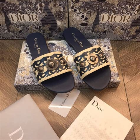 dior platform slide|christian dior slides for sale.